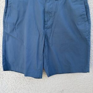 Tommy Hilfiger Blue Flat Front Shorts‎ Lightweight Casual Wear